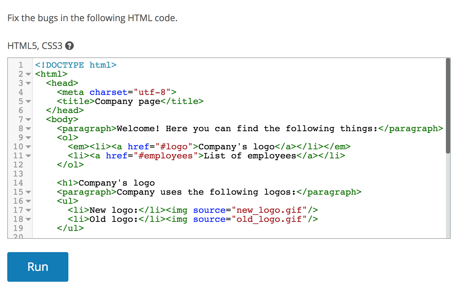 Inspector HTML question.